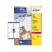 Avery L7166-250 Parcel Labels 250 sheets - 6 Labels per Sheet 35859J