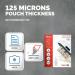 Fellowes A4 Laminating Pouches Gloss Finish 500 Sheets 125 Micron High Quality Finish 35865J