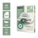 Fellowes Recycled A4 Matt Lam Pouch 100pk 35867J