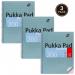 Pukka A4 Metallic Dotted Notepad FSC Mix (Pack of 3) 35968J
