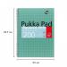Pukka Metallic A4 Jotta (Squared) FSC Mix (Pack of 3) 35969J