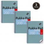 Pukka Metallic A5 Jotta (DOT) FSC Mix (Pack of 3) 35970J
