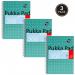 Pukka A5 Metallic Jotta Notepad FSC Mix (Pack of 3) 35971J
