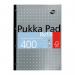 Pukka A4 400 Page Refill Pad FSC Mix (Pack of 5) 35977J