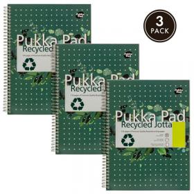 Pukka A4 Recycled Jotta FSC Recycled (Pack of 3) 35980J