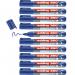 edding 360 whiteboard Blue marker Box of 10 35989J
