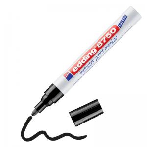 edding 8750 Industry paintmarker Black Box of 10 36074J