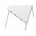 Nobo 1915701 Premium Plus Tripod Steel Magnetic Whiteboard Easel 36075J