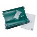 Rexel Crystalfile Extra Foolscap Suspension File 50mm V-base pack of 25 36103J