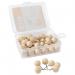 Nobo 1915709 Notice Board Wooden Push Pins - Pack of 40 36131J