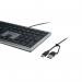 Kensington K75410UK KB515 EQ USB-C USB-A Wired Keyboard 36136J