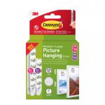 Command Picture Hanging Strips White Medium and Large Value Pack 36174J