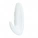 Command Pack of 2 Medium Oval Hooks With Command Strips White 36178J