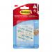 Command Mini Hook Clear 6 Hooks+8 Strips 36179J