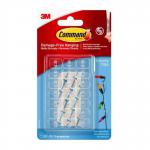 Command Decorating Clip Clear 20 Clips+24 Strips 36180J