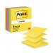 Post-it Pack of 6 Z Notes 76x76mm 100 Sheets Neon Rainbow 36187J