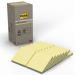 Post-it Pack of 16 Recycled Notes 76 mm x 76 mm Canary Yellow 36195J