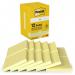Post-it Pack of 12 Notes 76x76mm 100 Sheets Canary Yellow 36196J