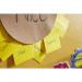 Post-it Note Cube 76x76mm 450 Sheets Canary Yellow 636-B  36197J