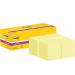 Post-it Pack of 12 Super Sticky Notes Value Pack 76mmx76 mm (+12 free) 36203J