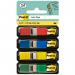 Post-it Pack of 140 Index Flags Repos 12x43mm 4x35 Tabs Assorted Colour 36206J