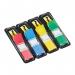Post-it Pack of 140 Index Flags Repos 12x43mm 4x35 Tabs Assorted Colour 36206J
