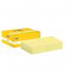 Post-it Pack of 20 Notes Value Pack 76x127mm 100 Sheets Canary Yellow 36210J
