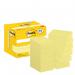 Post-it Pack of 8 Notes Canary Yellow 38x51mm 100 Sheets (+4 Free) 36216J