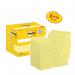 Post-it Pack of 8 Notes Canary Yellow 38x51mm 100 Sheets (+4 Free) 36216J