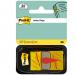 Post-it Pack of 50 Index Flags Repositionable Sign Here 25x43mm 36217J