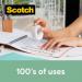 Scotch Dispenser C38 Black + 3 Rolls Scotch Magic 19 mm x 33 m 36227J
