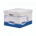 Bankers Box BOX DAMAGED - Heavy-Duty Large Blue Box Pack of 10 36239J