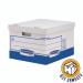 Bankers Box BOX DAMAGED - Heavy-Duty Large Blue Box Pack of 10 36239J