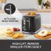 Breville VTR001 Bold 2-Slice Toaster Black 36242J