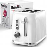 Breville VTR037 Bold 2-Slice Toaster White 36244J