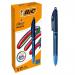 Bic Pack of 12 Assorted Colour Smooth Black Barrel Ballpoint Pen 36264J