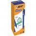 Bic Pack of 12 Gel-ocity Quick Dry Gel Retractable Rollerball Pen Blue 36271J