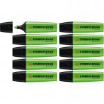 STABILO BOSS ORIGINAL Highlighter Box of 10 Green 36301J