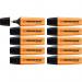 STABILO BOSS ORIGINAL Highlighter Box of 10 Orange 36302J