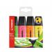 STABILO BOSS ORIGINAL Highlighter Pack of 4 Assorted Colours 36304J