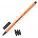 STABILO point 88 Fineliner Pack of 10 Black 36321J