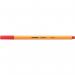 STABILO point 88 Fineliner Pack of 10 Red 36322J