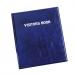 Durable PU Leather GDPR Visitor Book 100 Name Badges & Security Sheet 36327J