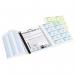 Durable GDPR Visitor Book Refill Pack 300 Name Badges & Security Sheet 36329J