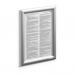 Durable Aluminium Snap Frame Retail Clip Poster Holder Notice Board A4 36330J