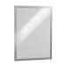 Durable DURAFRAME Self Adhesive Magnetic Signage Frame Pack of 2 A3 Silver 36336J