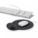 Durable ERGOTOP Soft Touch Mouse Mat with Gel Support Wrist Rest Grey 36338J