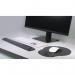Durable ERGOTOP Soft Touch Mouse Mat with Gel Support Wrist Rest Grey 36338J