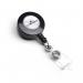 Durable Secure Retractable Clip Badge Reel for ID Cards Pack of 10 Black 36344J
