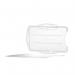 Durable DUO 2 Card Security Pass ID Badge Holders Pack of 10 Clear 36347J